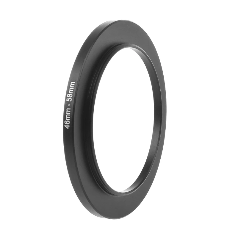 573A 46mm bis 58mm Metall Step Up Ringe Objektiv Adapter Filter Kamera Werkzeug Zubehör Neu