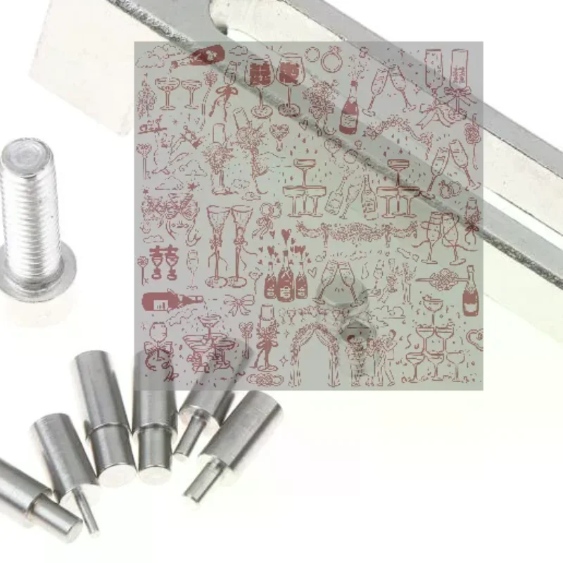 L-type Holder Of Support Pin For Semi-Automatic Solder Paste Printer D=1.0mm 1.5mm 2.0mm 2.5mm 3.0mm 3.5mm PCB Pin