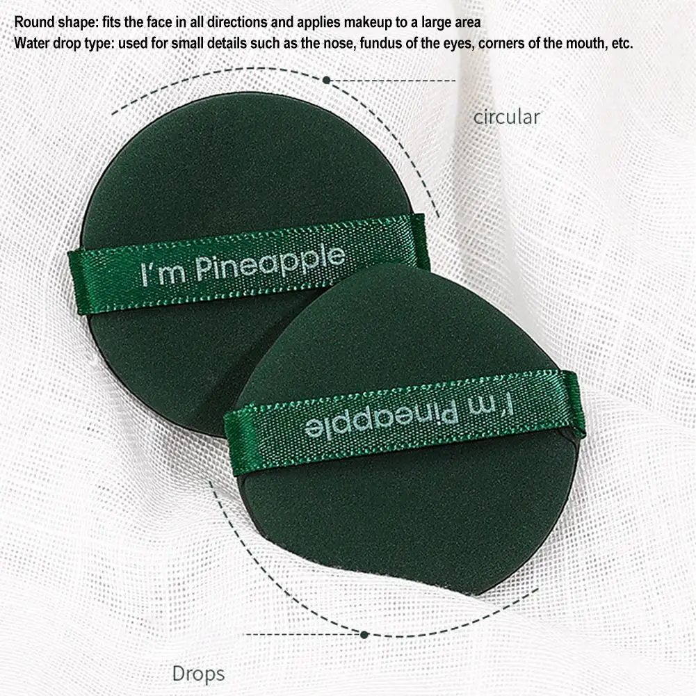 1 pz casuale pulizia del viso correttore crema a forma di goccia soffio cosmetico in polvere spugna soffio fondotinta spugna trucco strumento di bellezza