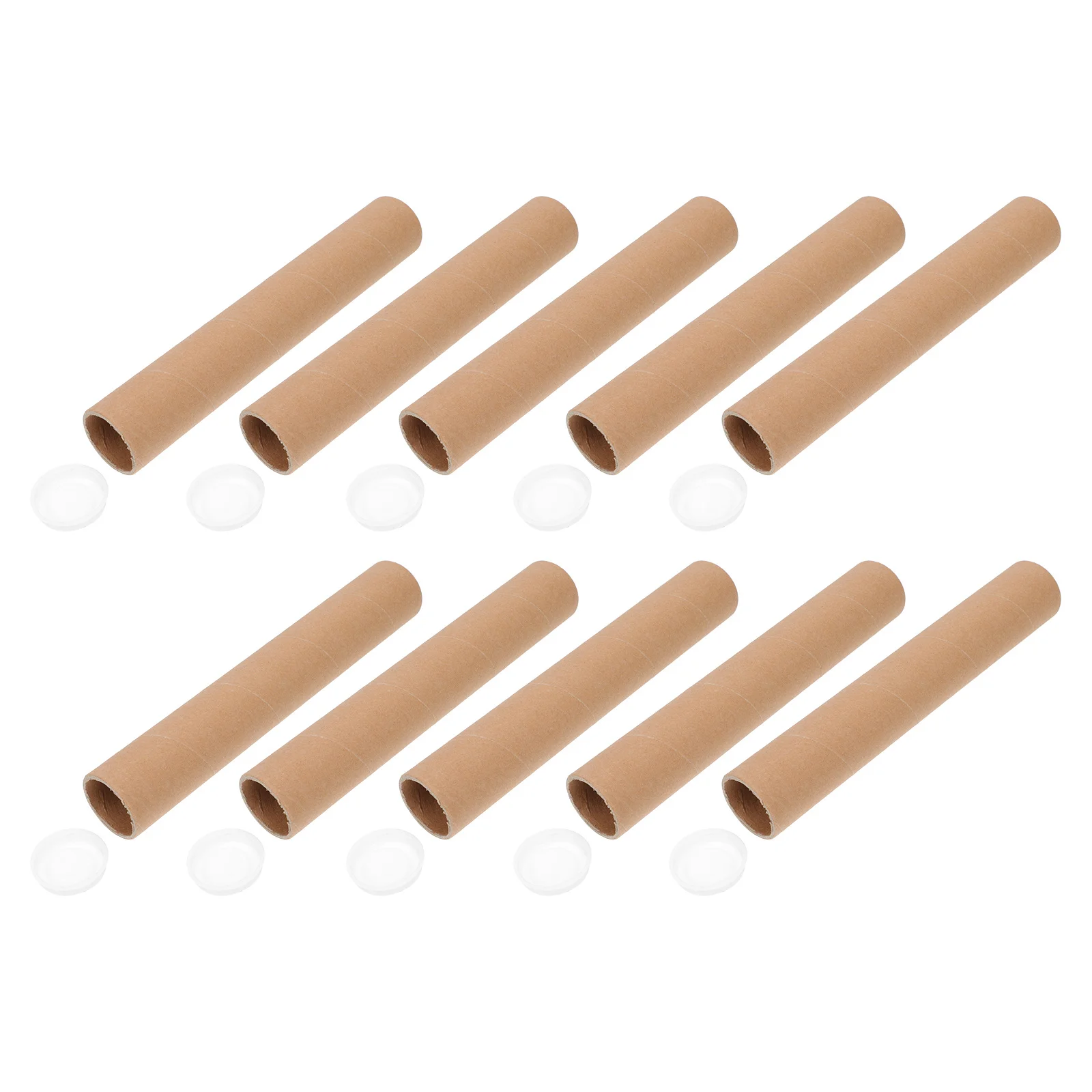 

10pcs Calligraphy Painting Storage Cylinder Box For Couplets Chinese Art Paper Gift Packing Holder New Year Festival Decor