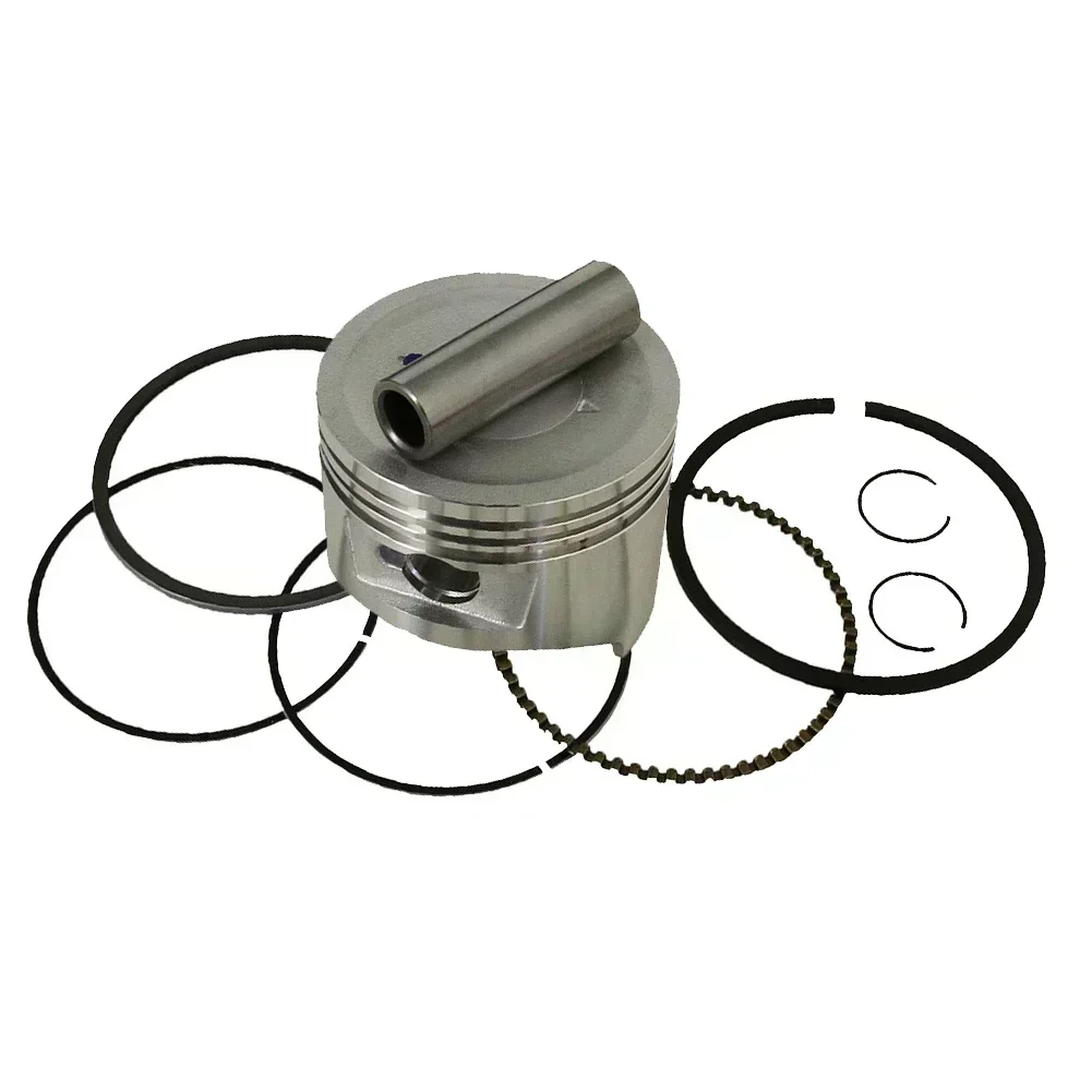 Piston & Rings Kit 60mm Bore Gudgeon Pin & Clips For Honda GX120 Engine 13101-ZH7-010 4310 Garden Power Tool