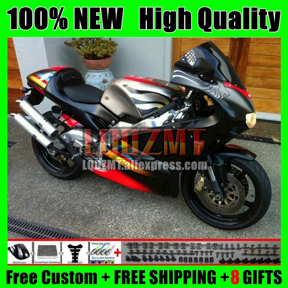 RS125R For Aprilia RSV RS 125 R RR RS-125 109No.12 RS125 Gloss silver 99 00 01 02 03 04 05 1999 2000 2001 2002 2003 2005 Fairing