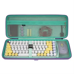 Geekria 75% Keyboard Case, Hard Shell Travel Carrying Bag for Compact 84 Key Computer Mechanical Gaming Keyboard