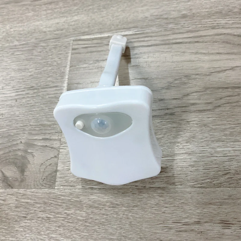Smart PIR sensore di movimento sedile del water luce notturna 8/16 colori retroilluminazione impermeabile per WC lampada a LED WC luce del water