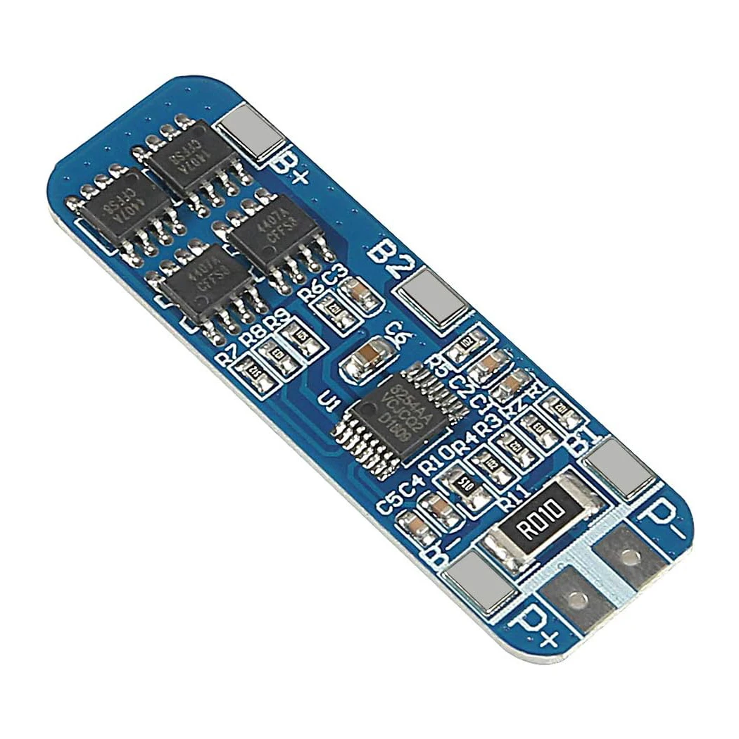 3S 12V 10A 18650 リチウム電池保護ボード BMS リチウムイオン充電器保護モジュール過充電/過放電防止など