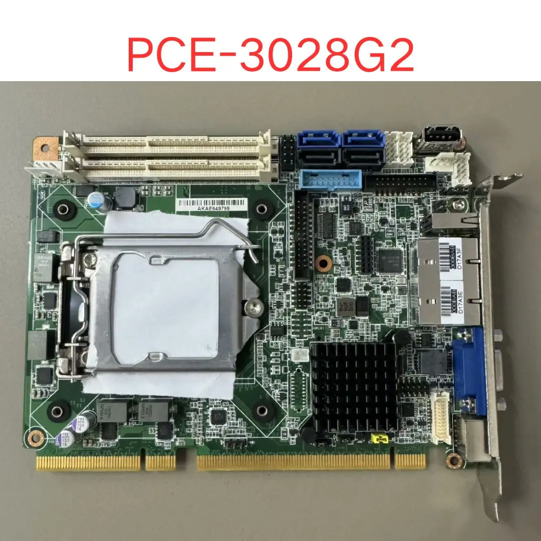 Second-hand test OK PCE-3028G2 industrial control motherboard with dual network ports Fast delivery