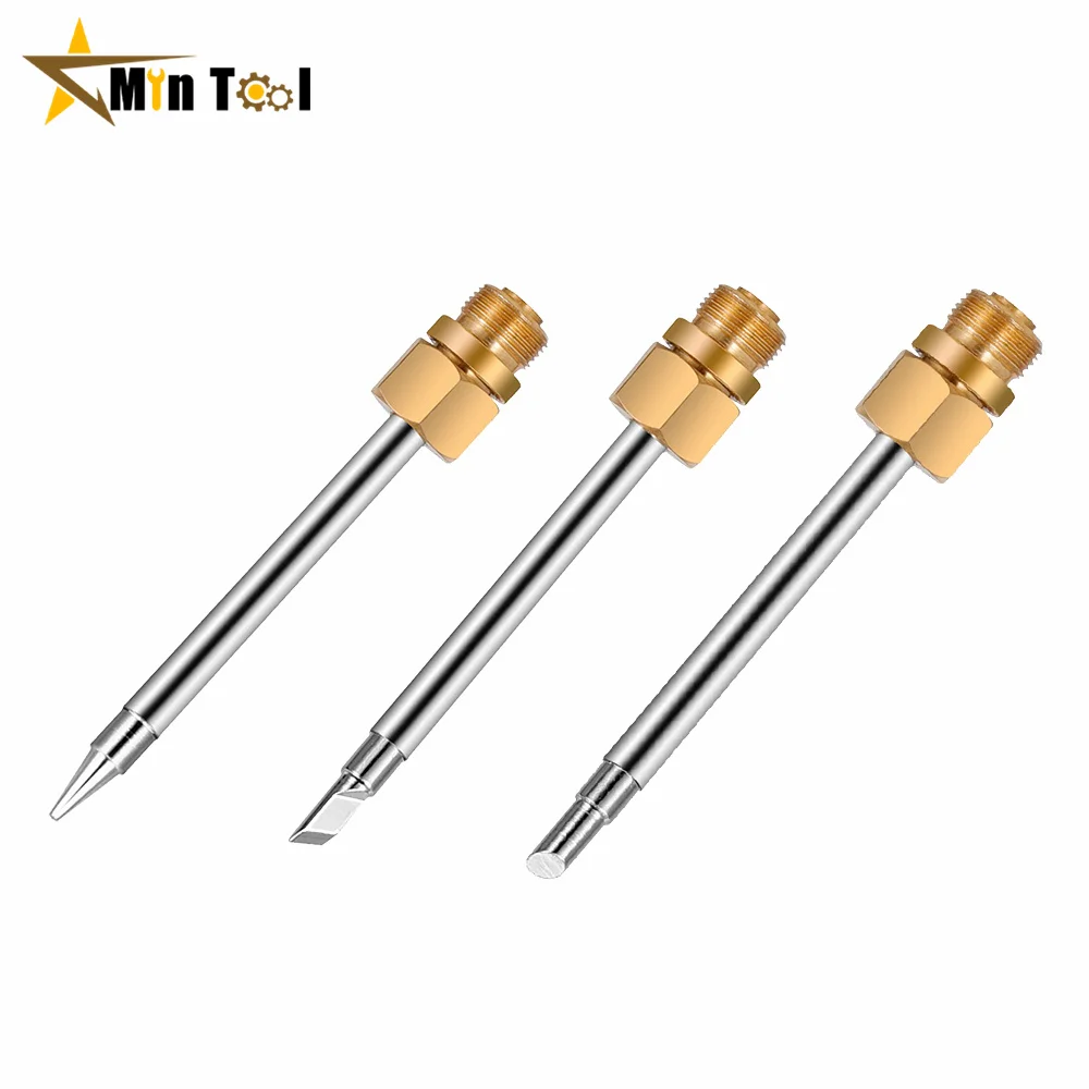 510 Interface Soldering Iron Tip Mini Portable USB Soldering Iron Tip Welding Rework Accessories Tip for Soldering Iron Kit