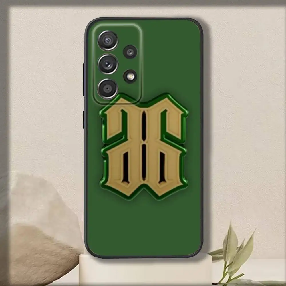 H-Hades ラッパー 66 電話ケース サムスン S 25、24、23、22、30、21、10、9、ウルトラ、プラス、ライト、FE、4、5 G ソフトブラックケース