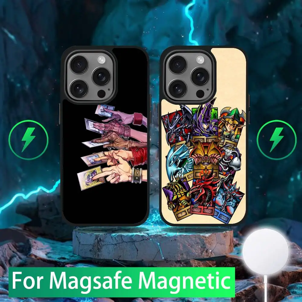 

Game Yu-Gi-Oh Phone Case For iPhone 16,15,14,13,12,11,Pro,Max,Plus,Mini,SE New Magsafe Magnetic Wireless Charging