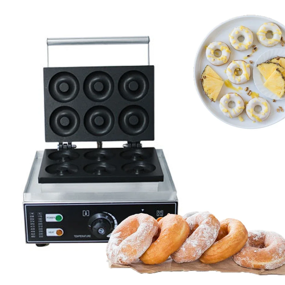 LXCHAN Commercial Waffle Grilled Sausage Hot Dog Crispy Machine Milk Stick Doughnut Maker Fish Shaper French Waffle Maker