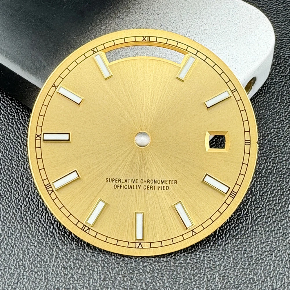 ساعة يد جديدة بقرص 8285 ساعة رجالية قرص روماني مناسبة لملحقات ساعة الحركة Miyota8285