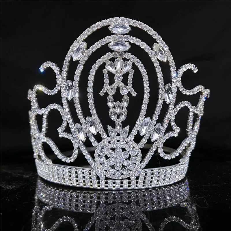 Himstory-corona ajustable de MISS UNIVERSE, diadema grande de círculo completo, MIKIMOTO (1963-2001), 2002-2007