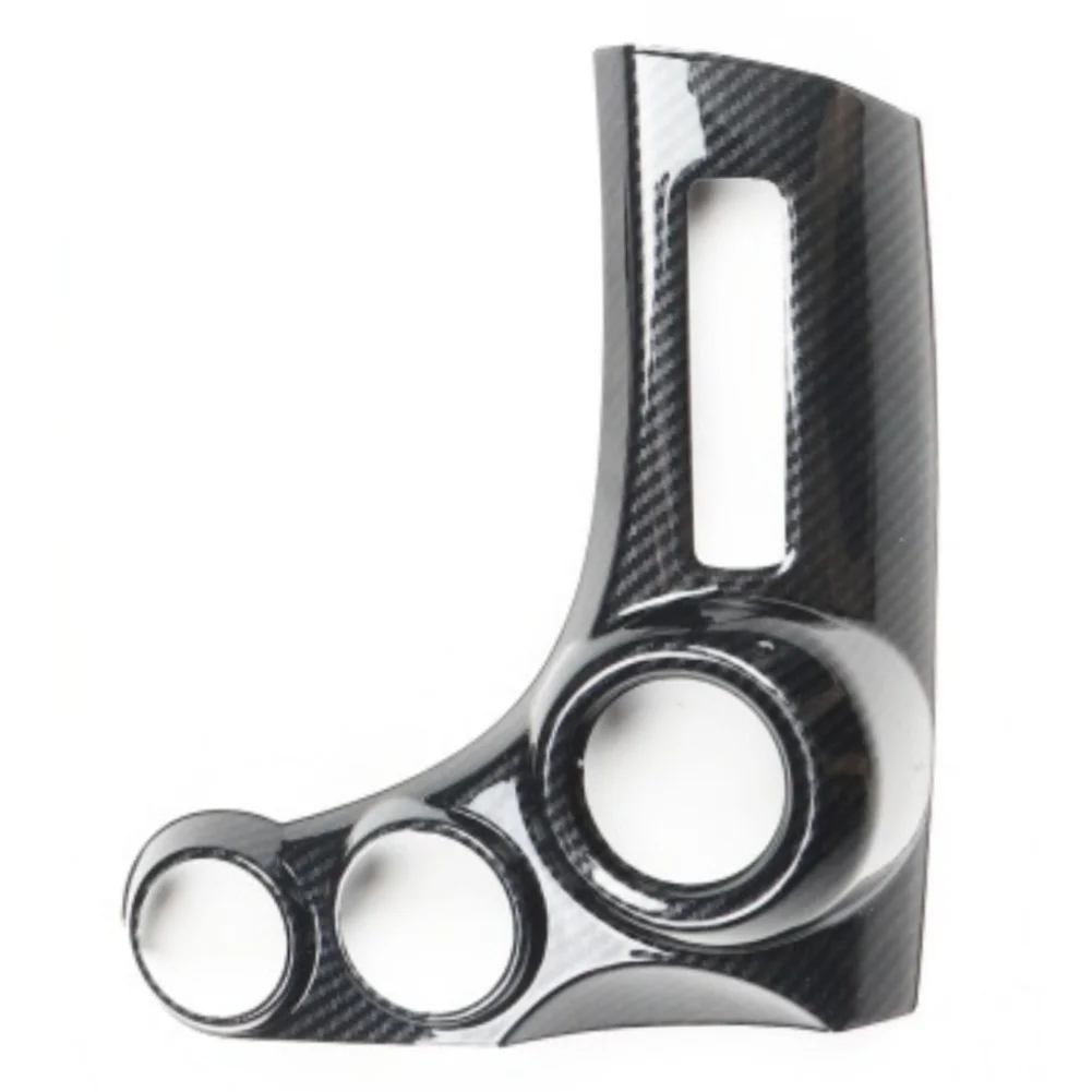 Car Interior Sticker Fit GE6 Dash Frame ABS Carbon Style Finish Resilient Plastic Material Fade Resistant Design