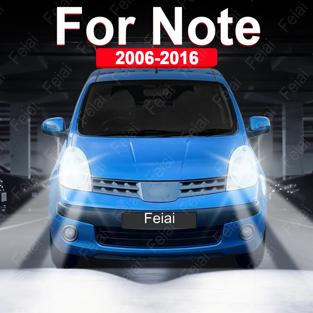 

Лампа для фар автомобиля Nissan Note E11 E12, аксессуары, светодиодная фара, 2006-2016 гг.