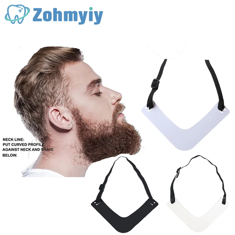 Beard Shaper Neckline Guide Neck Styler Neckline Beard Shaping Template Beard Trimmer Tool Lineup Stencil Kit Beard Line