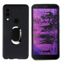 Shockproof Ring Holder Case For Cat S62 Pro Soft Silicone TPU Protective Holder Cover For Cat S52 S42 Couqe