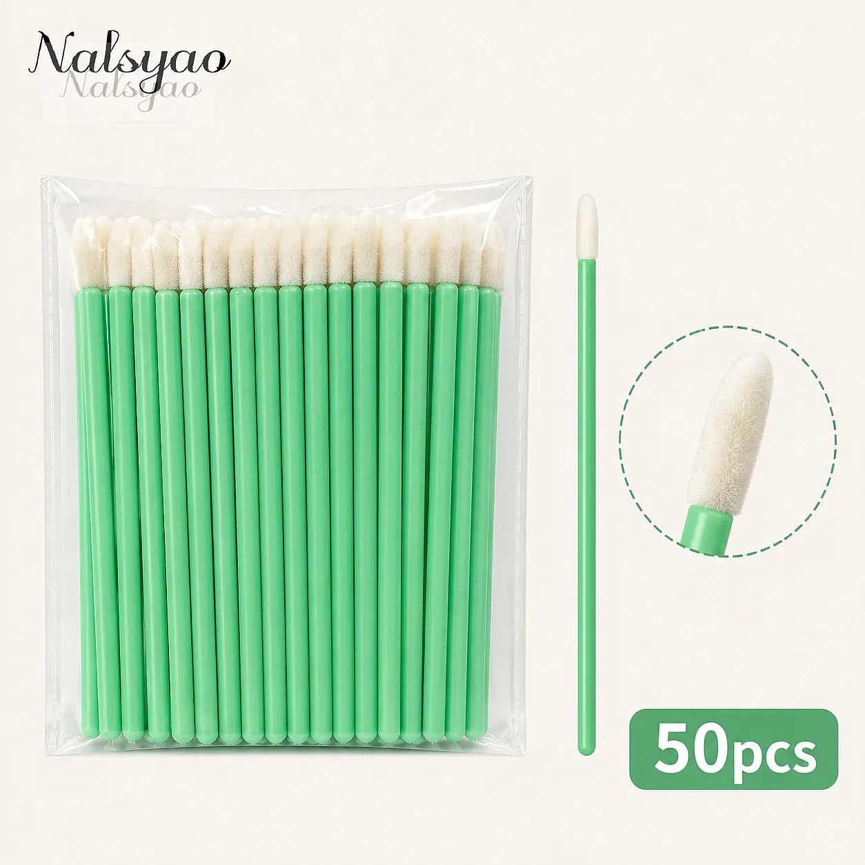 50/500PCS Disposable Mascara Applicator Lipstick Wands Eyelash Extension Makeup Brushes Cosmetic Tools view 2