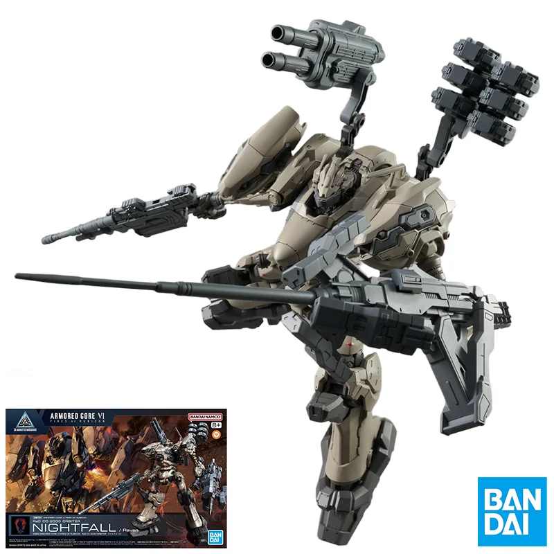 Bandai Originele Echte Anime Game Armored Core VI 30MM RaD CC-2000 ORBITER Nightfall Raven Model Assemblage Speelgoed Action Figure