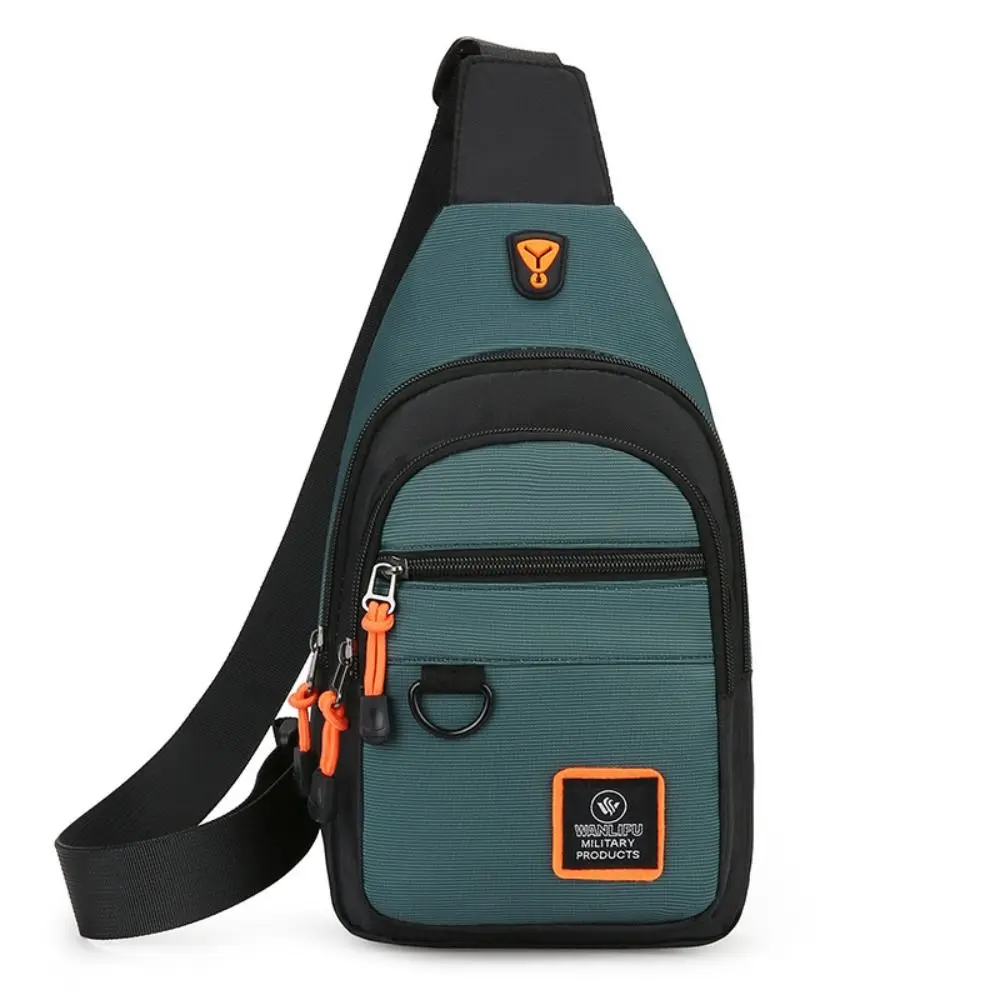 

Portable Wear-resistant Chest Bag MultiFunctional Waterproof Messenger Bag Crossbody Bags Sport Outdoor