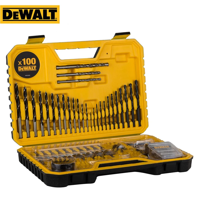 DEWALT Original Combination Drill Bit Set DT70758 DT71563 DWANGFT100SET Electric Screwdriver Twist Drill Bits Magnetic Holder