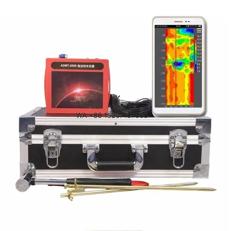 Wmwmnu High Quality Low Price Underground Water Detector Finder Equipment for 100m 200m 300m Depth
