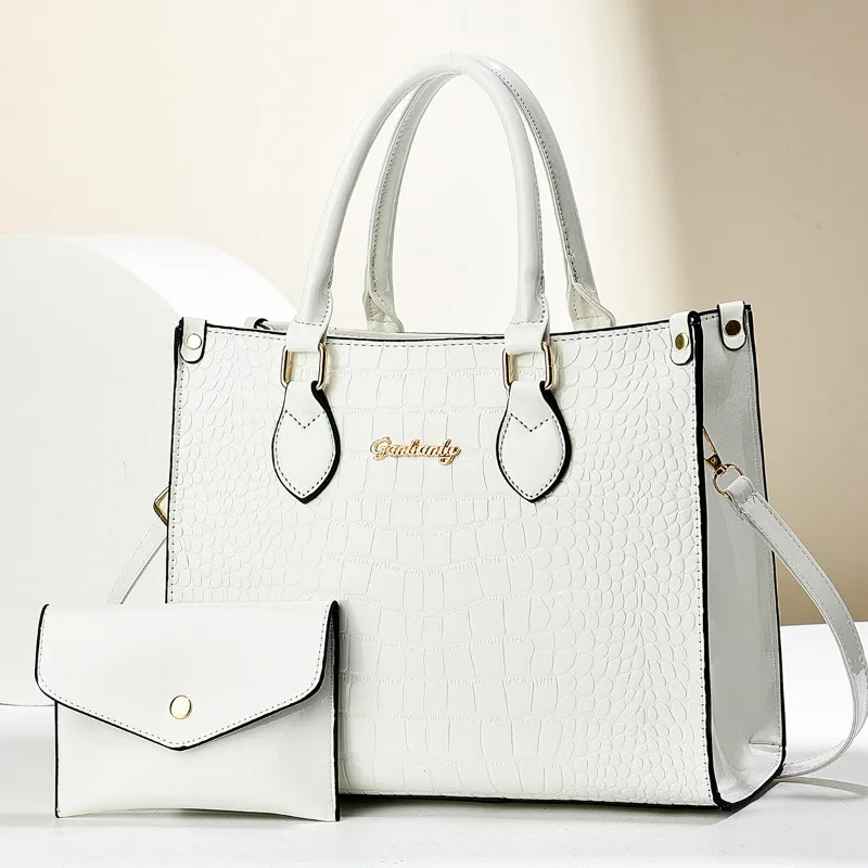 

Luxury Large Capacity Female Tote Sac Handbags Women Pu Leather Bags Vintage Ladies Shoulder Crossbody Bags for Women Tote Bag