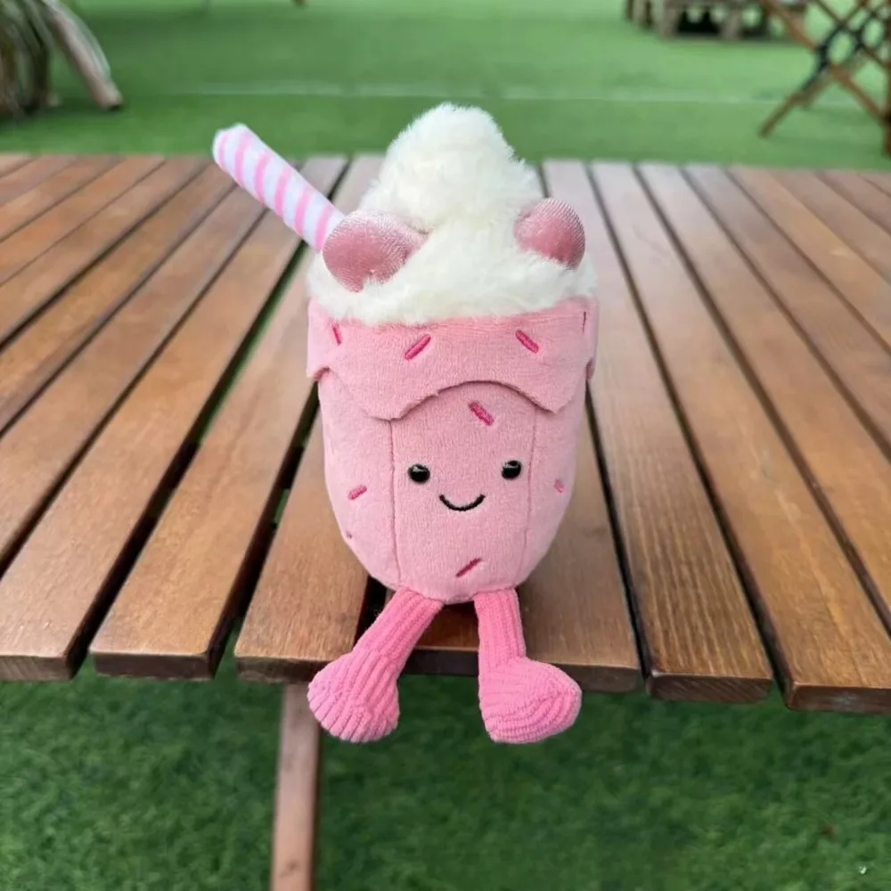 S 2025New gelée chat Kawaii pendentif en peluche Halloween noël crâne pendentif crème glacée pastèque tournesol porte-clés fille sac cadeau