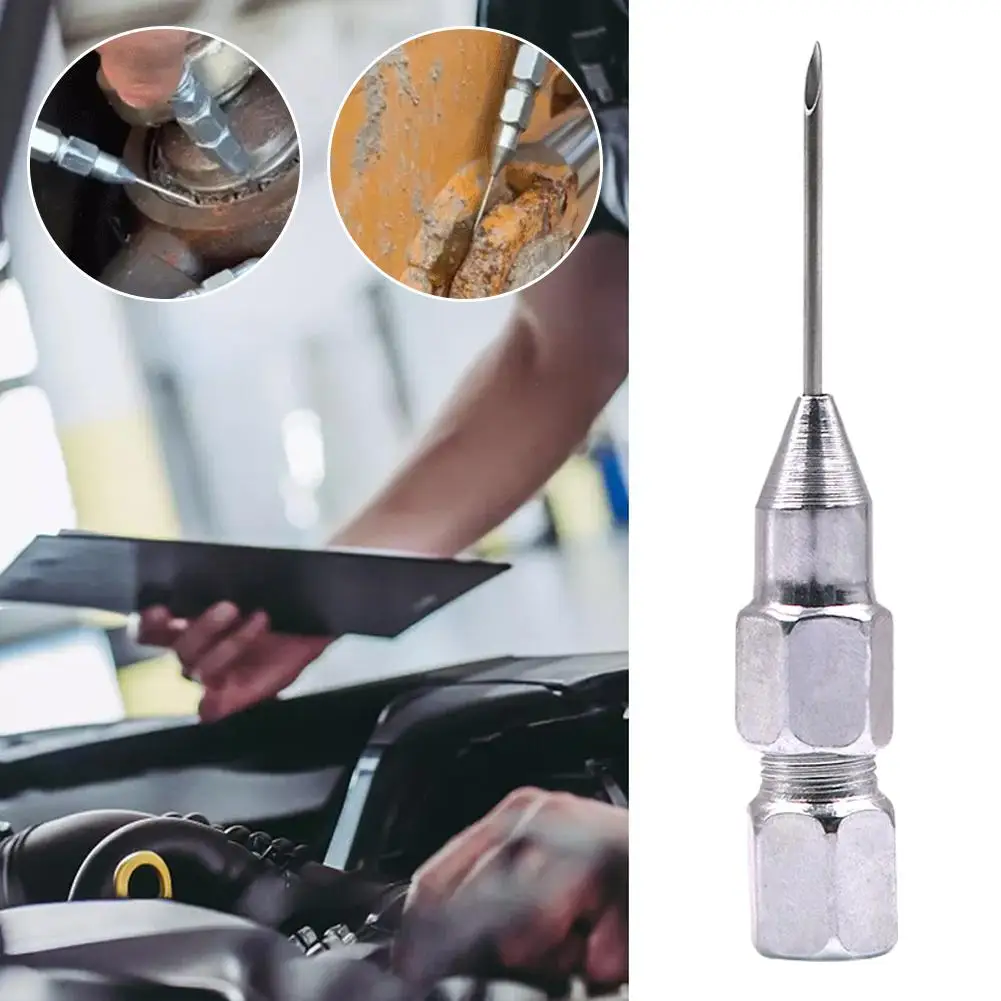 Removable Needle Nose Grease Head Grease Nozzle Grease Accessories Sealed Bearing Refueling Removable Detachable Grease Needle