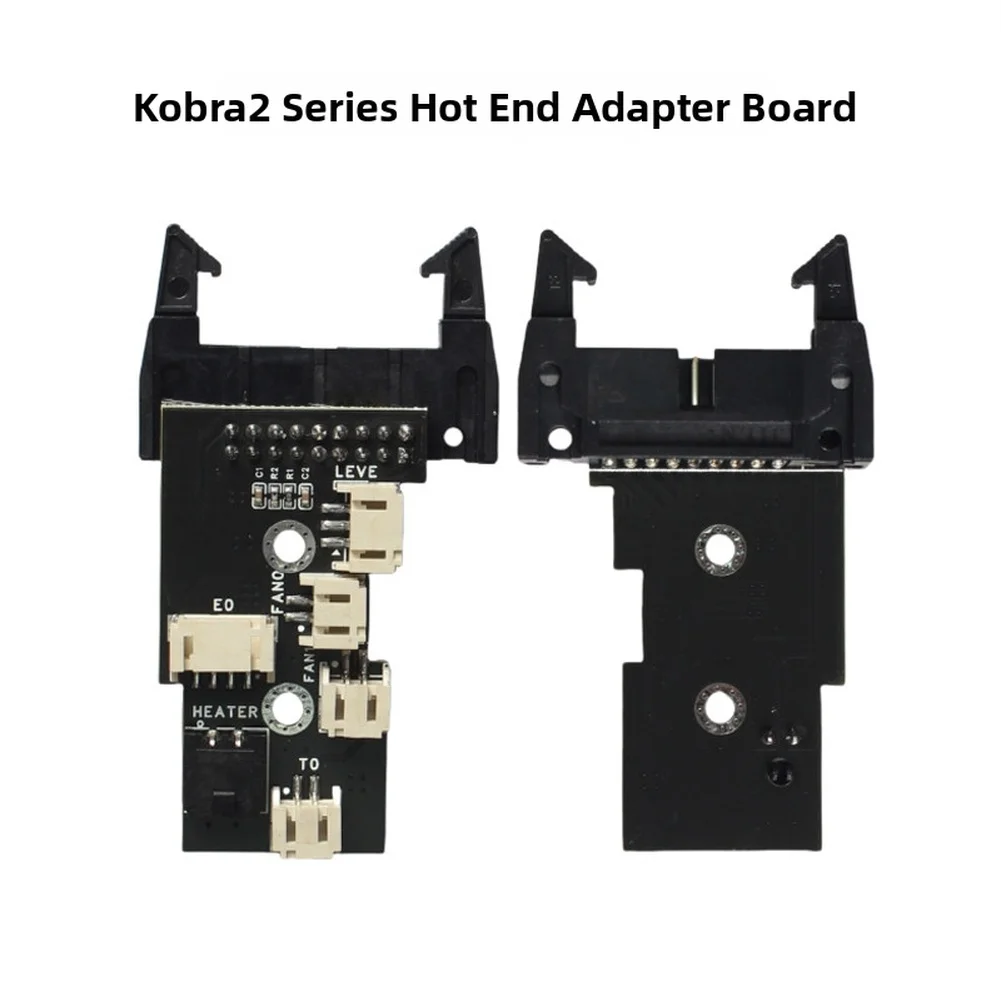 For Precise 3D Printing Kobra2 Nozzle Adapter Metal Construction Gold-plated Contacts Optimized Circuit Layout