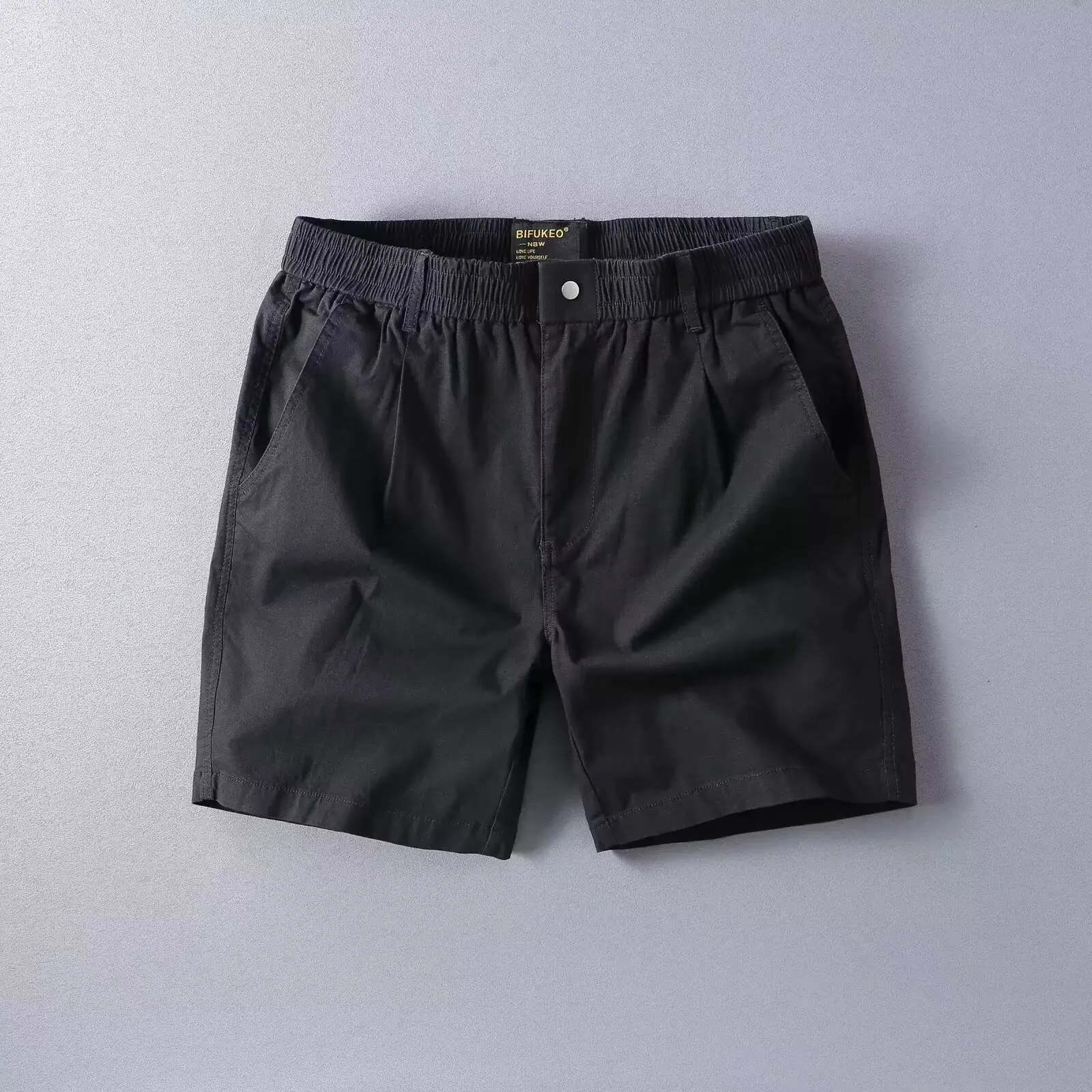 

Summer Men's Casual Shorts Korean Fashion Sports COtton Shorts Outdoor Men's Clothing High Quality Black Pocket Shorts 2025 New