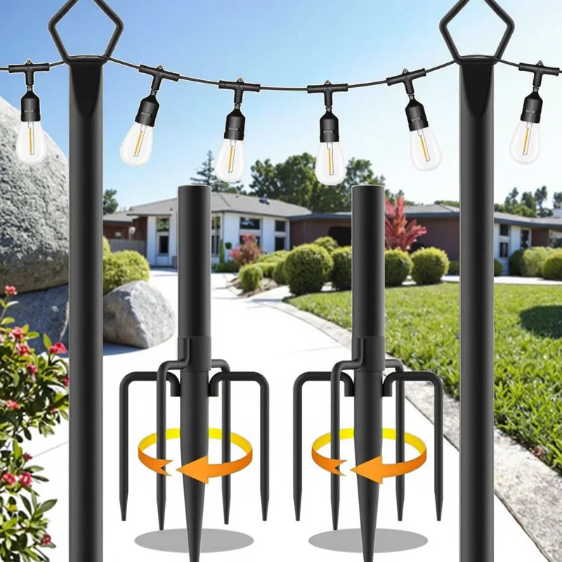 : Postes de luz de corda