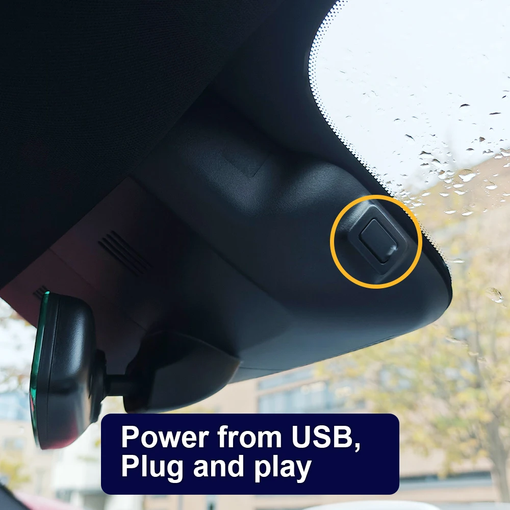 كاميرا سيارة 4K لـ XPeng G6 2023 2024 2025، FITCAMX 2160P مدمجة Dashcam G-sensor WIFI APP التحكم