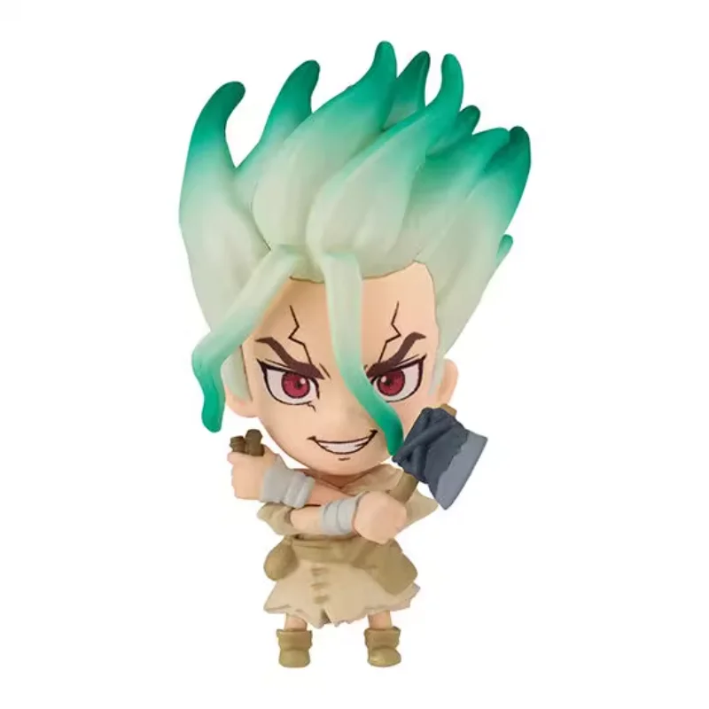 Dr. STONE Standing Pose Capsule Toy - Senku Ishigami, Gen Asagiri