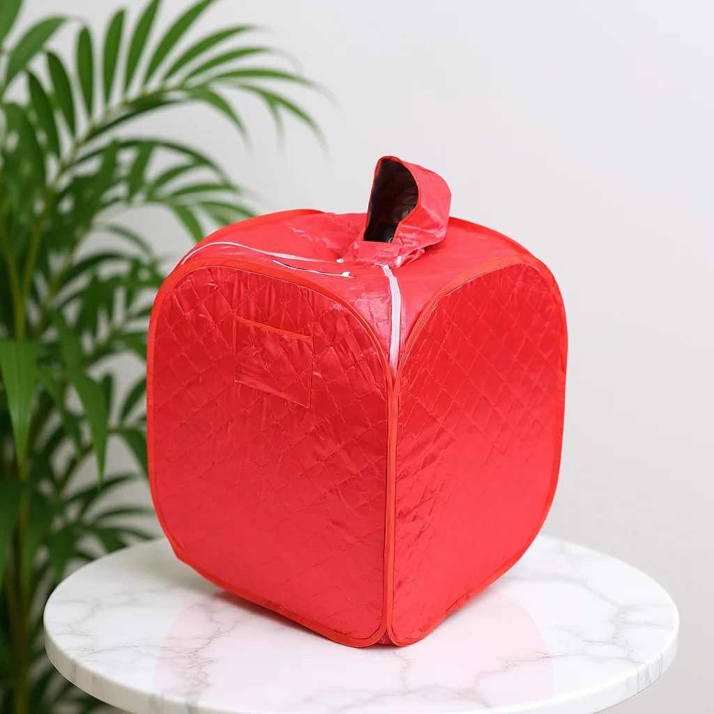 

Portable Steam Sauna Tent Full Body Personal Spa Room Foldable Home Indoor Sweat Therapy Travel Size Single Use Sauna Bath Box