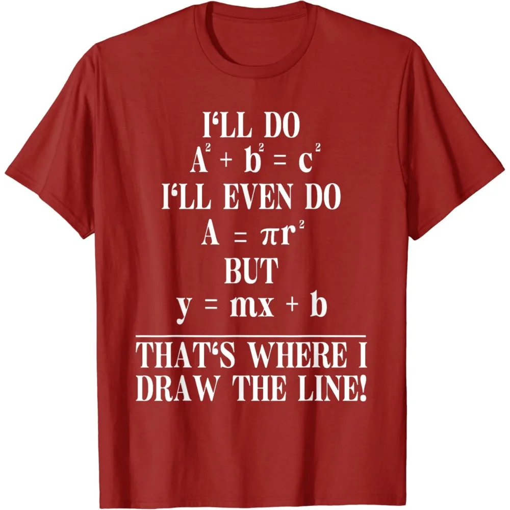 Funny Math Teacher Joke Men Women Fun Best Math Quotes T-Shirt Academic Enthusiast  Fit Sweatshirt for Daily Wear