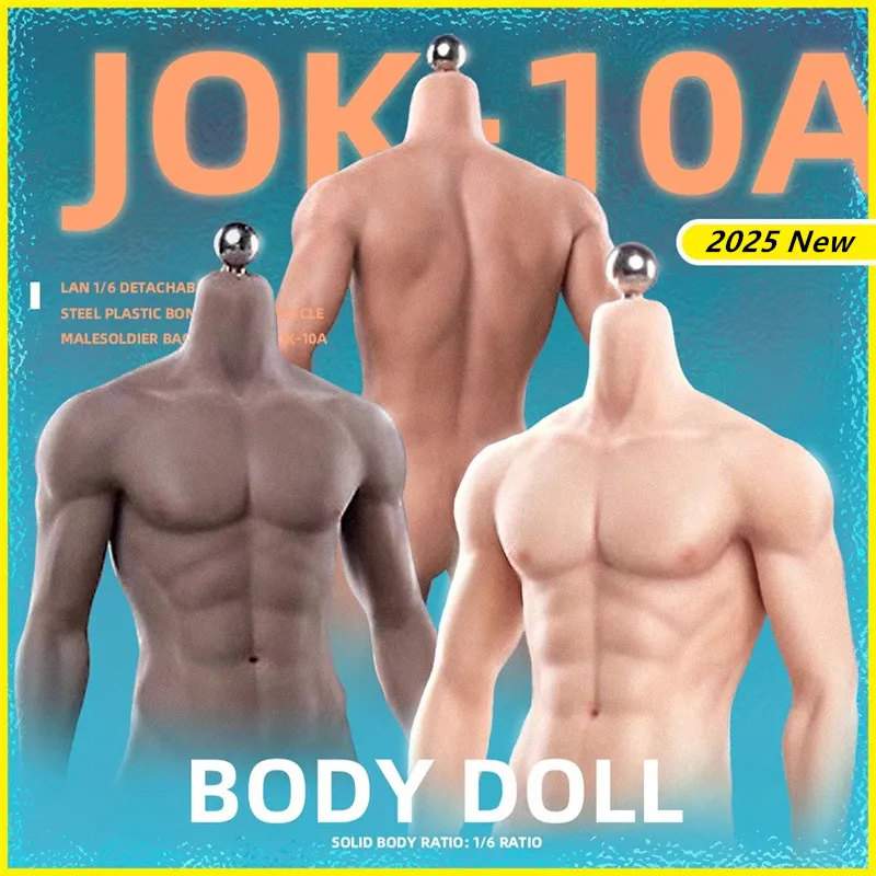 2025 جديد جياو دمية JOK-10A-YS/JOK-10A-BS/JOK-10A-PS 1/6th منشئ الجسم ذكر سوبر مرنة سلس الجسم مع هيكل عظمي معدني #2