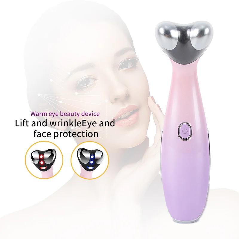 2024 Eye RF Care Beauty Devices Electric Portable Vibration Red Light Eye Massage Skin Lifting Eye Lift Anti-wrinkle Instrument