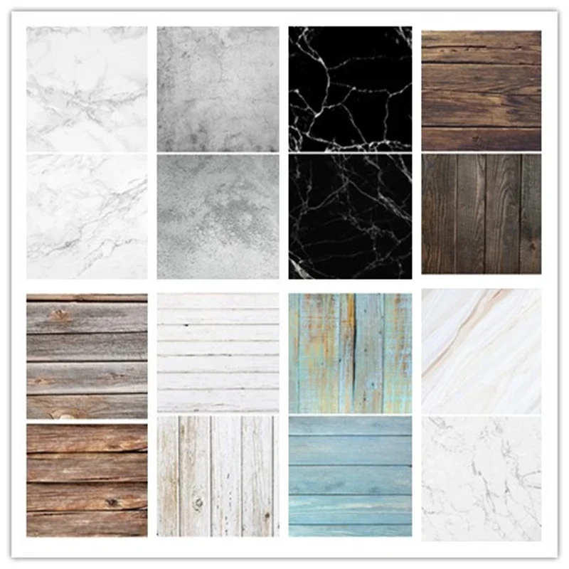 Wood Marble Cement Background Paper INS Decoration Photo Paper Wallpaper Photography Props