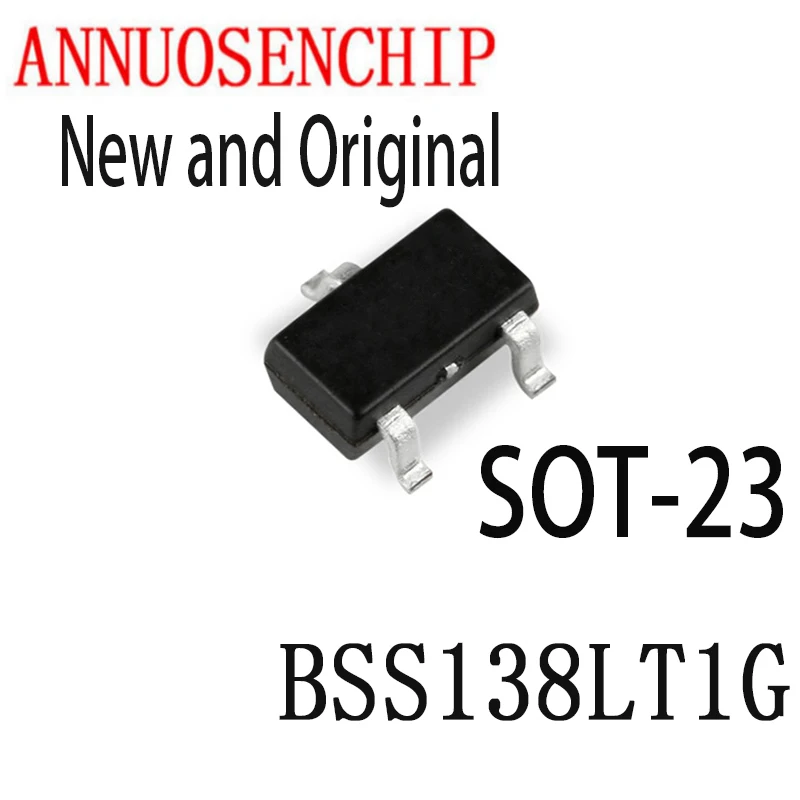 100PCS New And Original SOT23 BSS138 SOT SOT-23 MOSFET SMD J1 IC Free Shippin BSS138LT1G