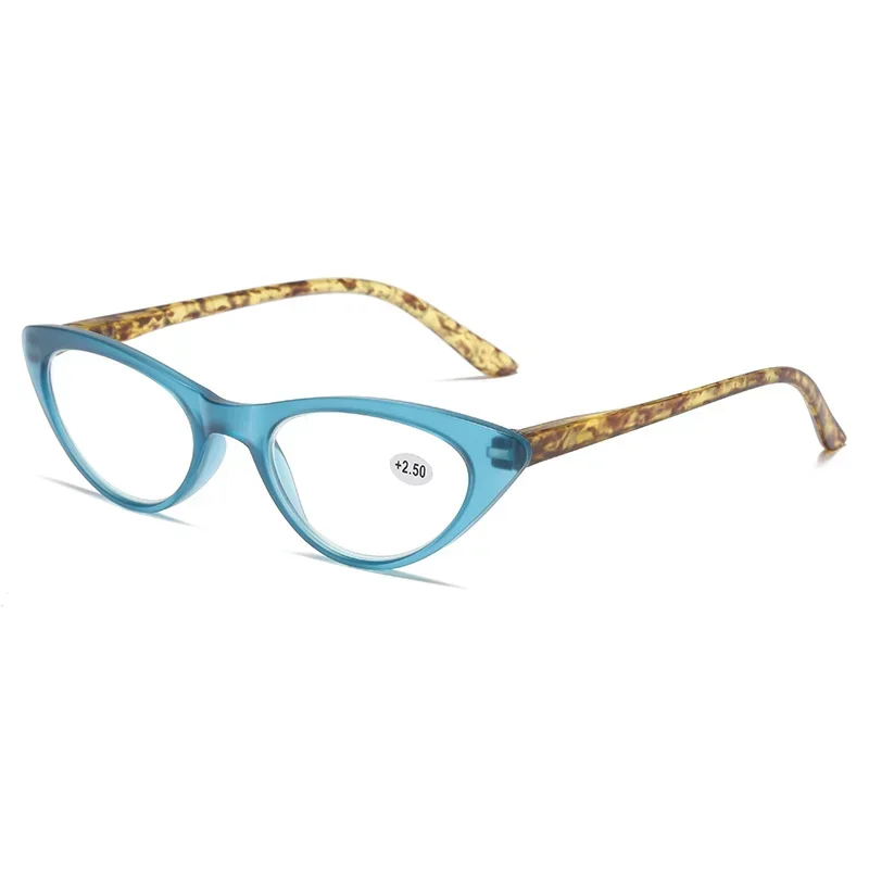 Retro Cat-eye Reading Glasses HD Fashion Simple Eyeglasses Small Frame Women's and Men's Neutral Style Reading Glasses