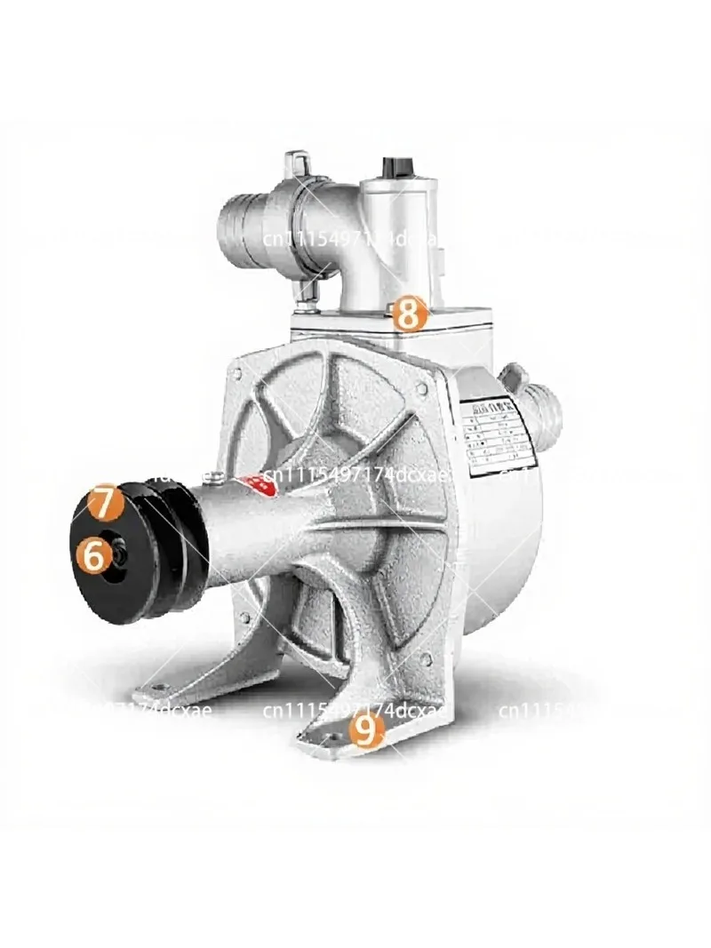 Aluminum Pump High Pressure Self-Priming Small High-Head Pulley Agricultural Irrigation Household Water