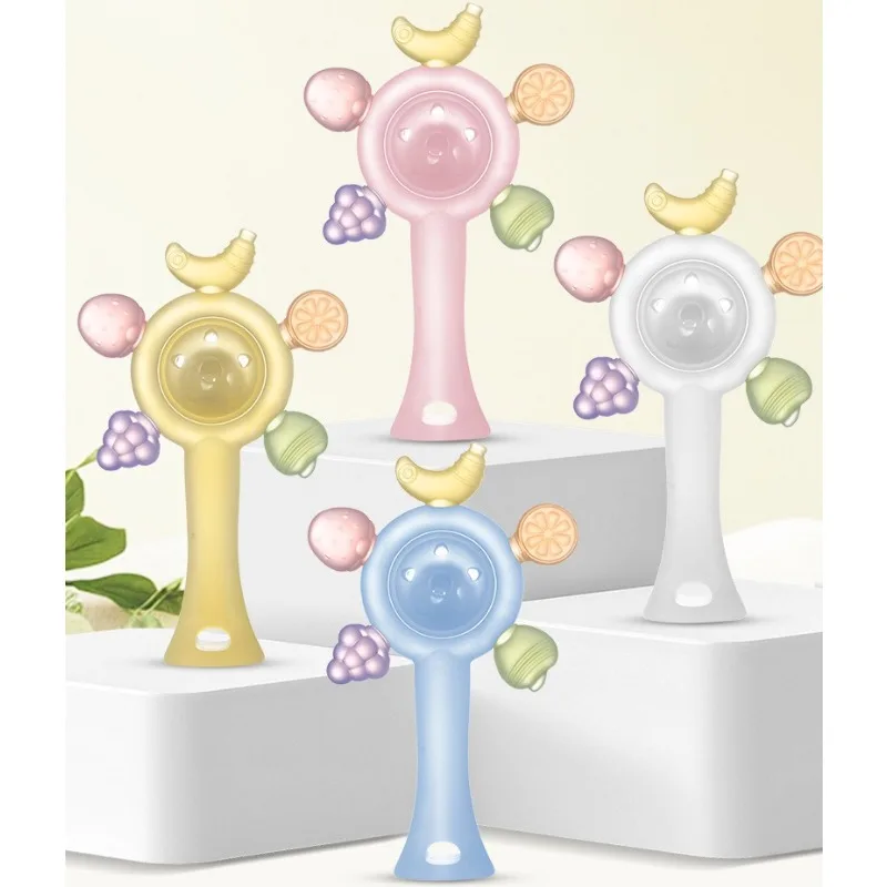 

Игрушки-прорезыватели для младенцев, погремушки для малышей, сенсорные игрушки для младенцев, Монтессори-игрушки для раннего развития, мяч Манхэттен, игрушка для тренировки хвата