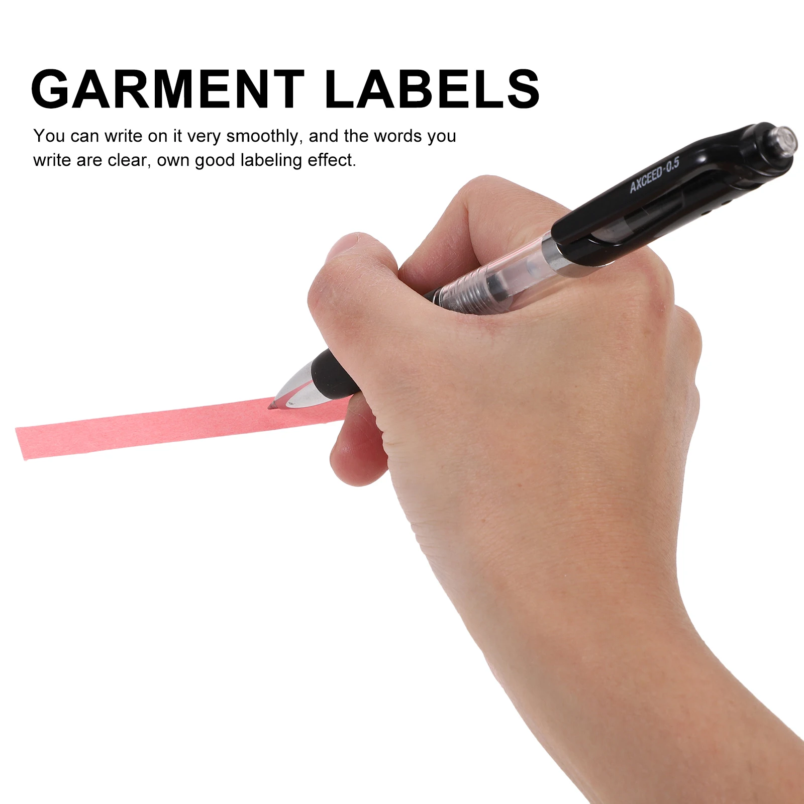 

5200pcs Waterproof Laundry Label Paper Clothing Stickers Garment Name Markers Laundry Room Accessories Writable Labels For