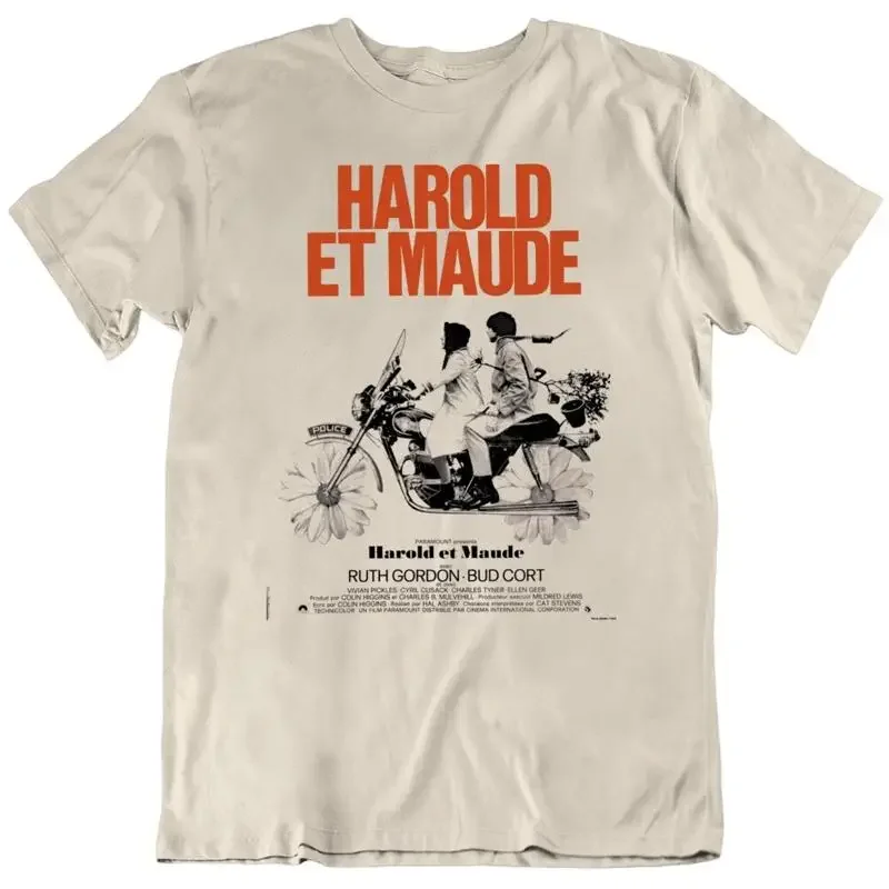 Harold And Maude French Movie Poster v2 T Shirt