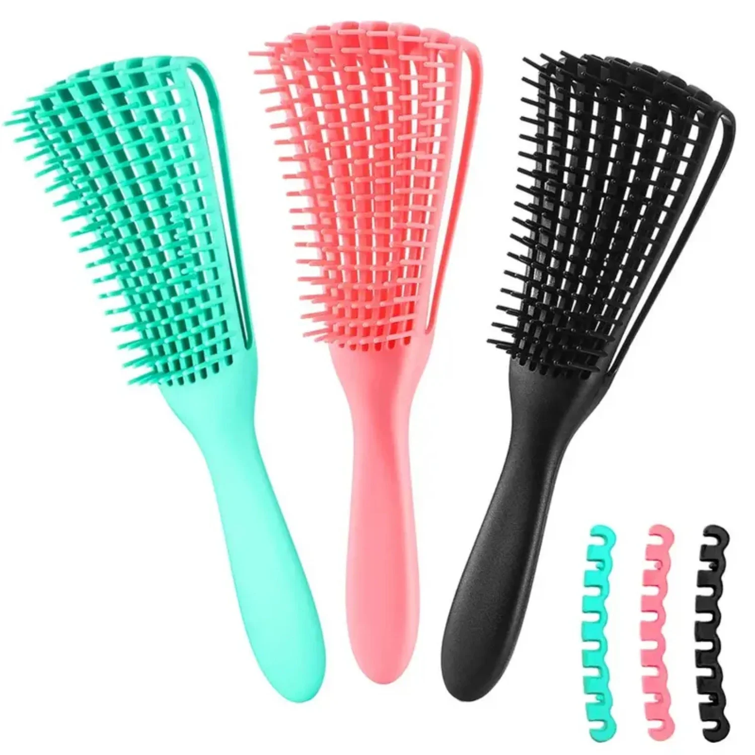 Fluffy Curly Hair Multifunctional Straight Hair Massage Comb: Ultimate Styling Tool for Silky Smooth Hair with Added Volume and