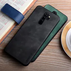 Leather Case For Redmi Note 8 Pro 8 2021 8T coque fingerprint proof durable matte cover for redmi note 8 case funda