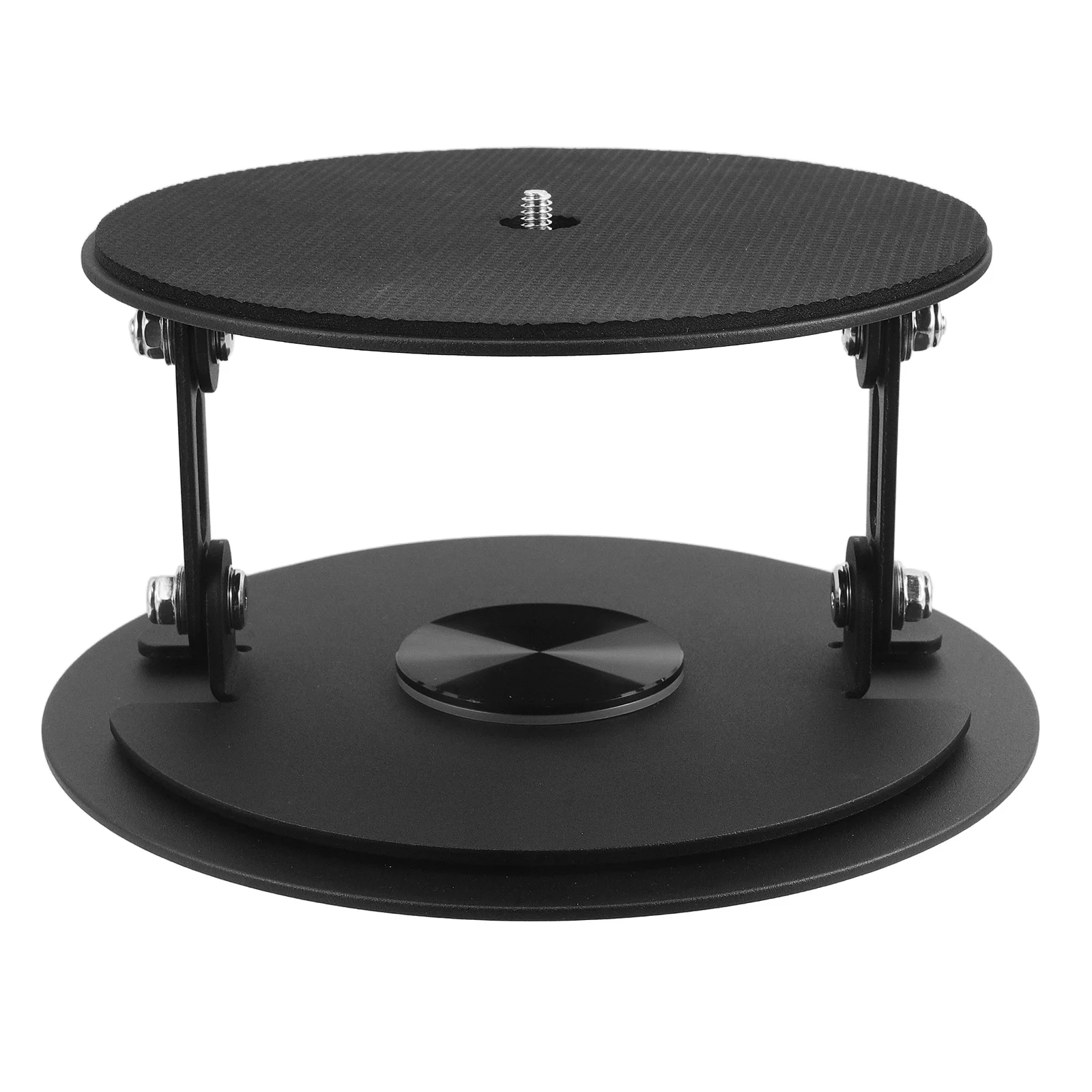 Adjustable Desktop Projector Stand with Tray Universal Rotating Mount Stable Alloy Base High Loadbearing Capacity for table