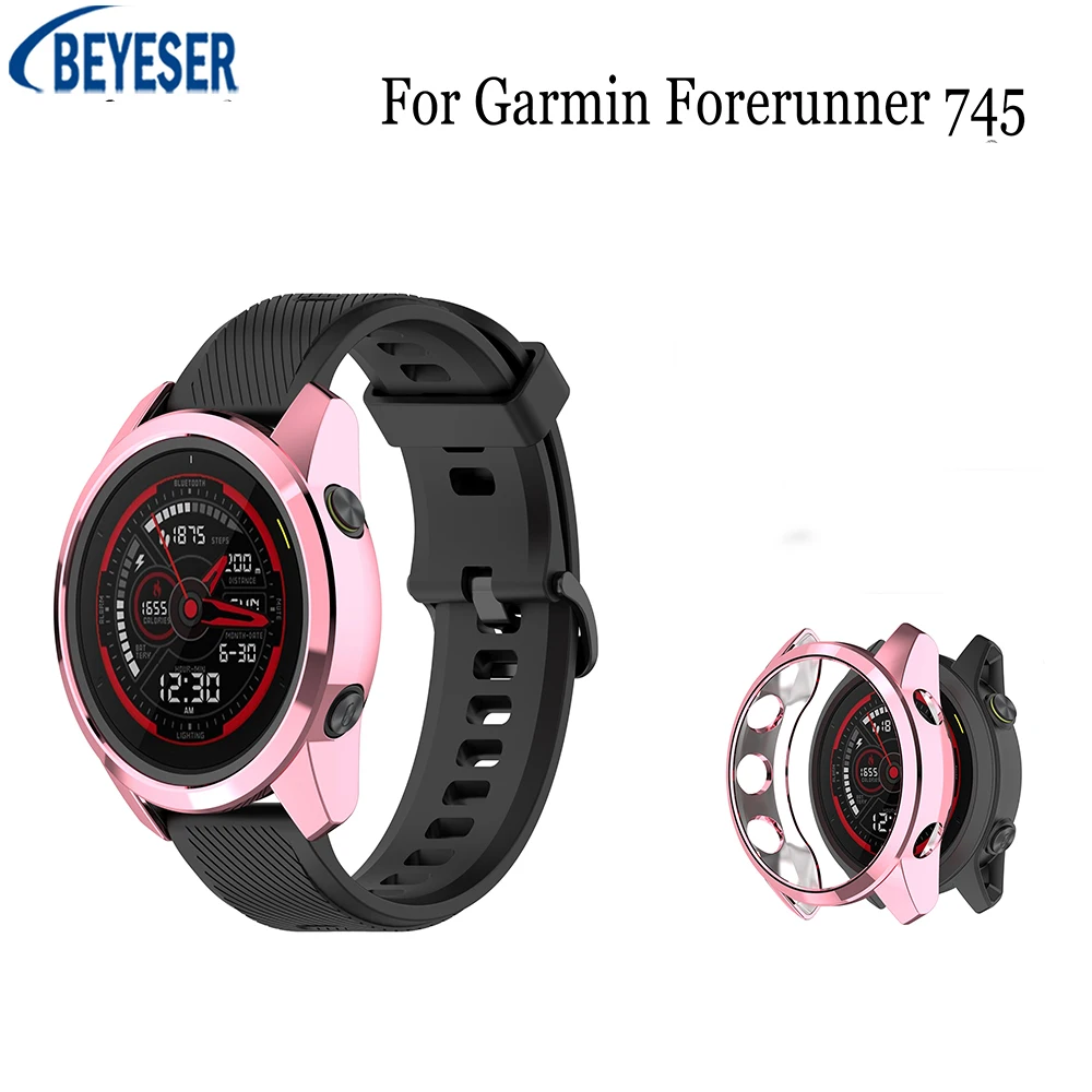 

Гальванический защитный чехол для смарт-часов Garmin Forerunner 745