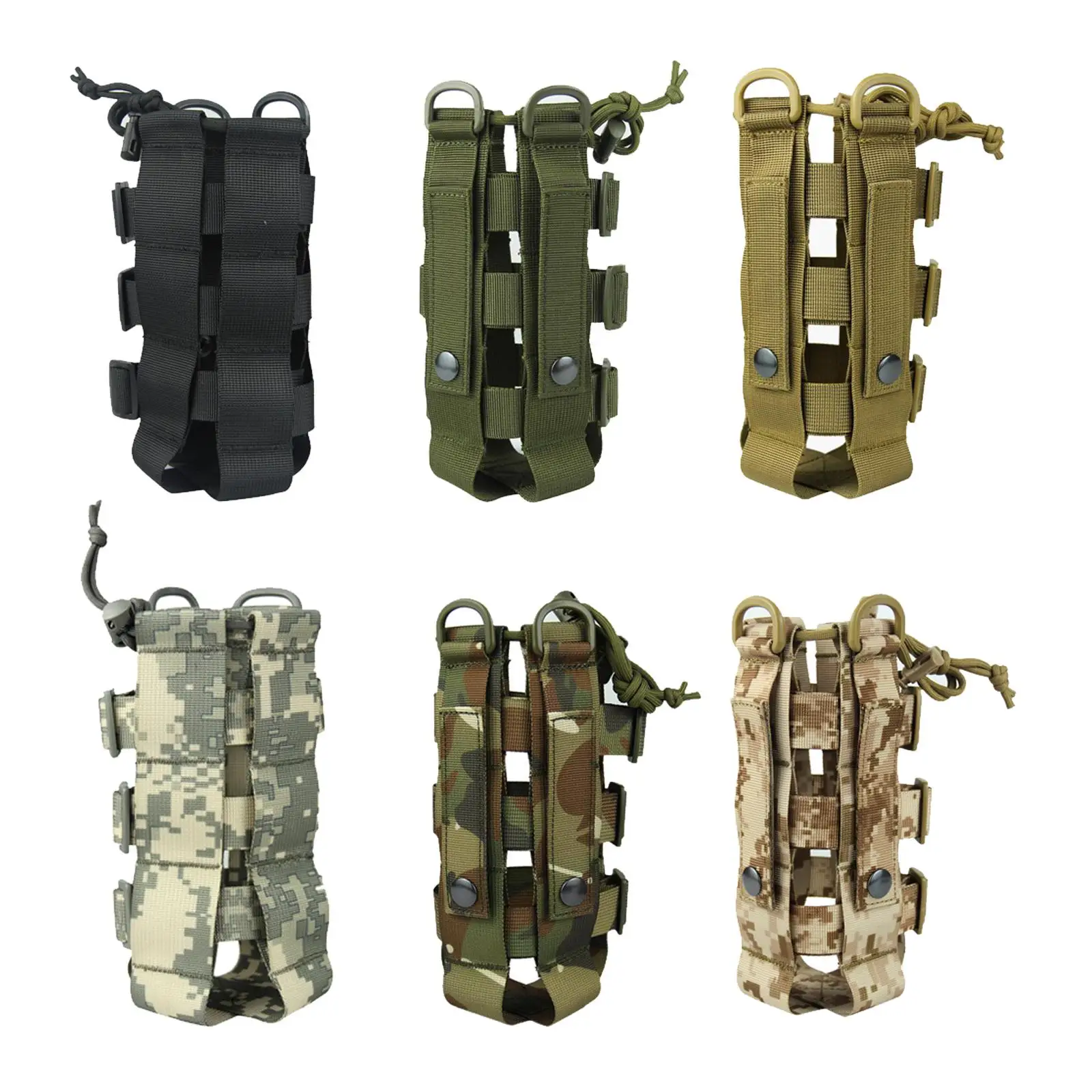 

Kettle Bag Tactical Molle Water Bottle Holder Outdoor Pocket