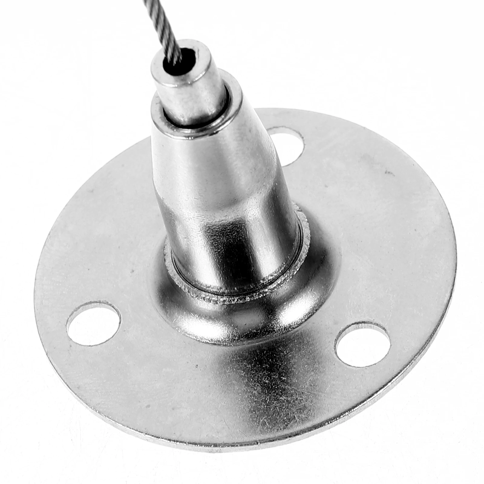 5pcs Zinc Alloy Anti-Slip Gallery Wire Rope Hangers for Picture Rail Hanging System Home Decor Display